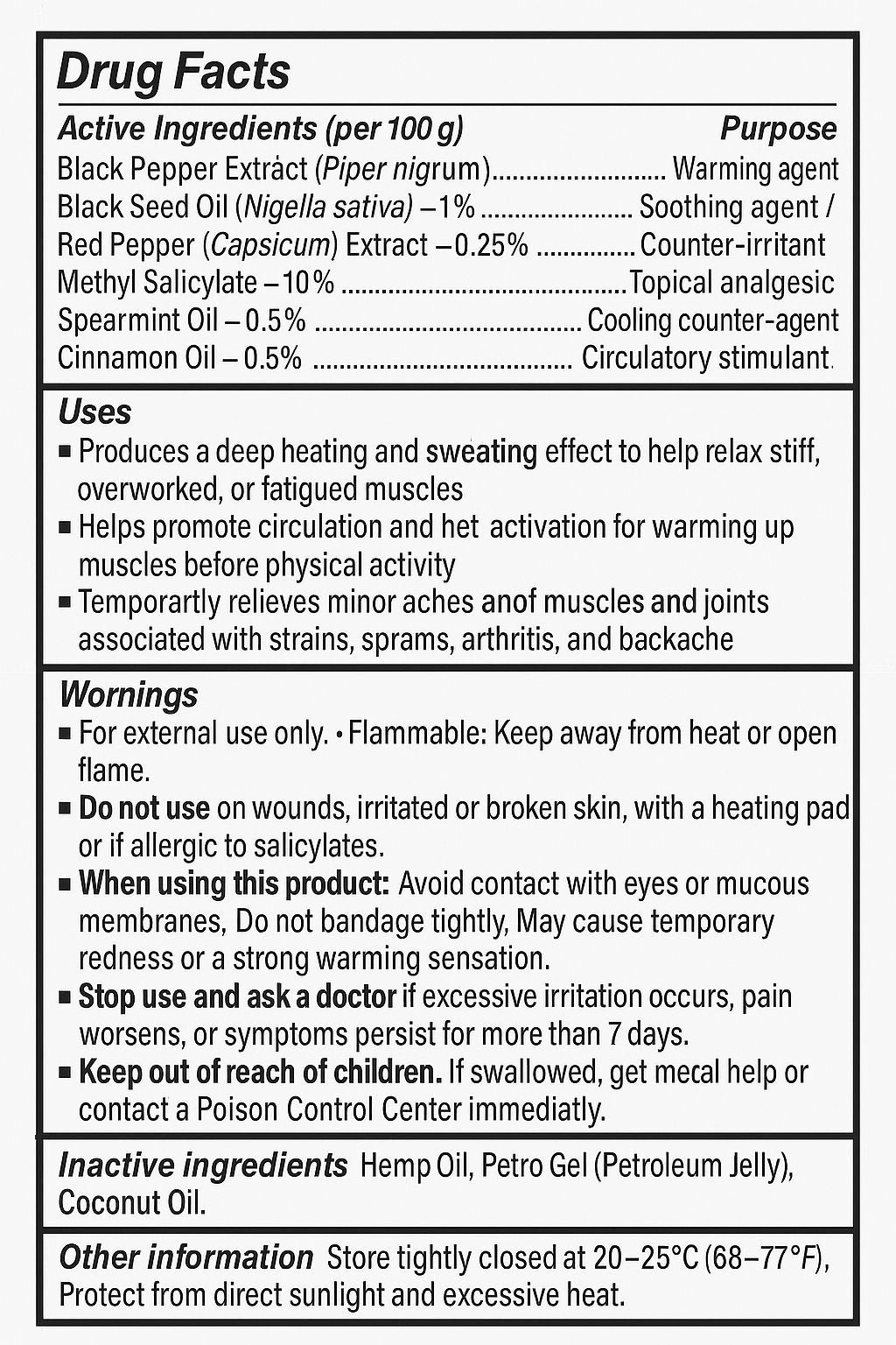 SINGH HEAT THE MUSCLE™