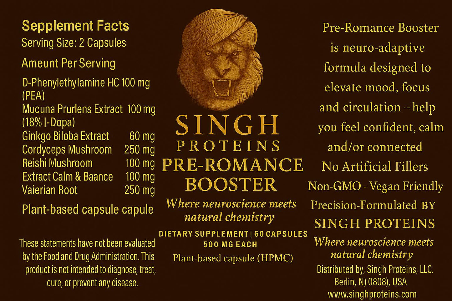 Singh Pre-Romance Booster