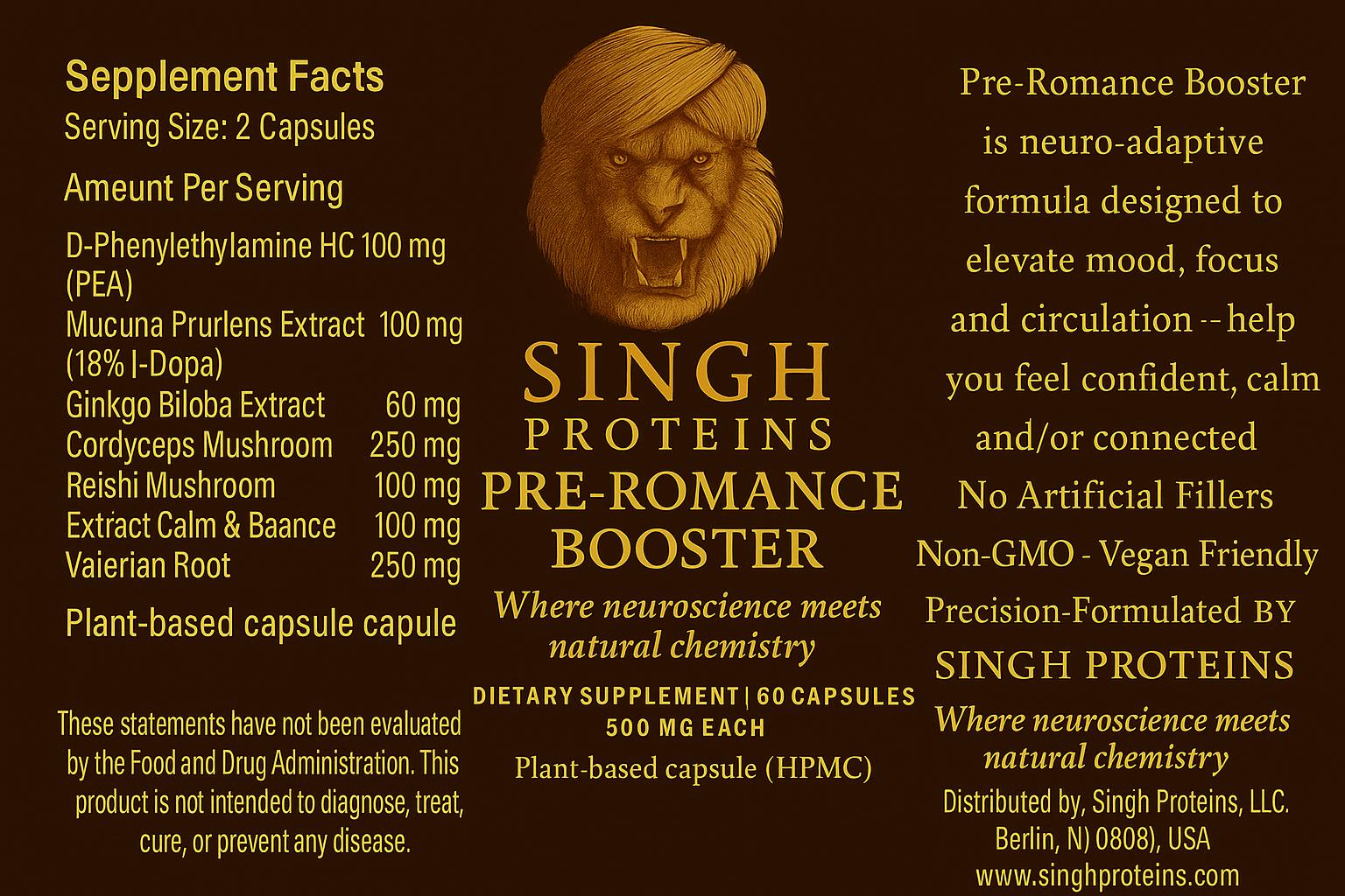 Singh Pre-Romance Booster