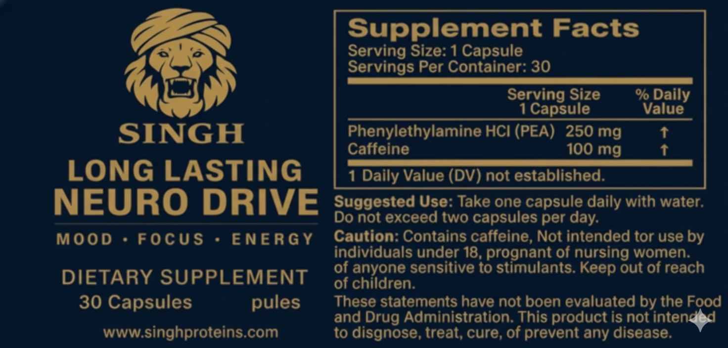 Singh Long Lasting Neuro Drive