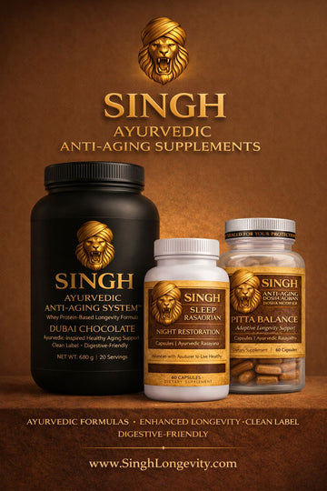 Ayurvedic Anti-Aging Kit for Pitta Dosa People