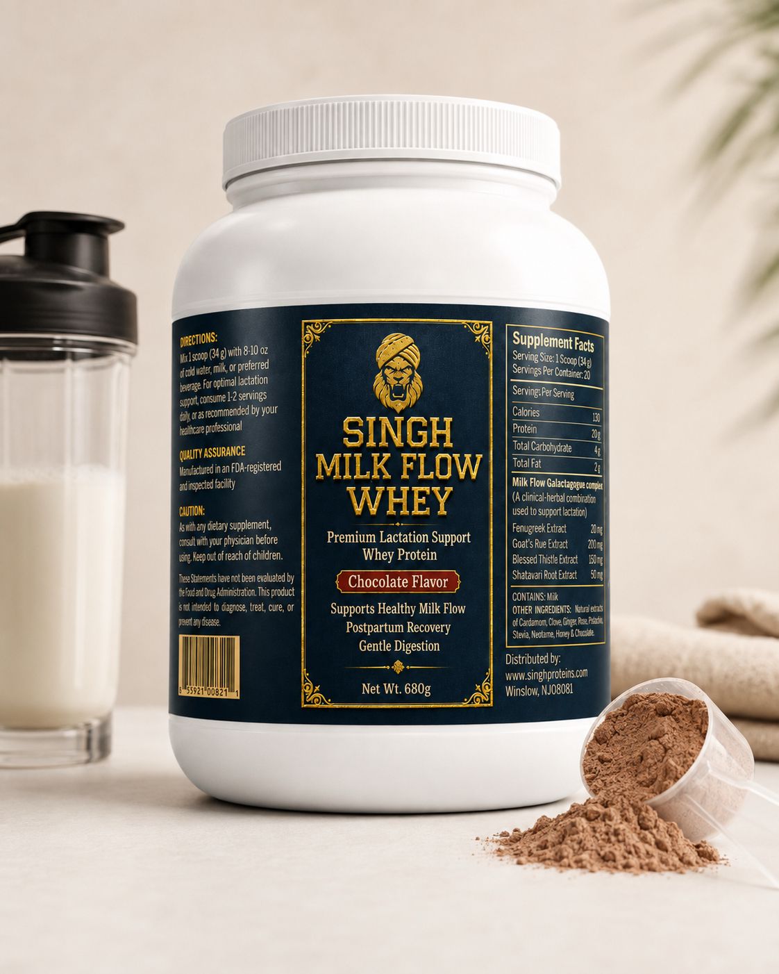MILK FLOW SUPPORT